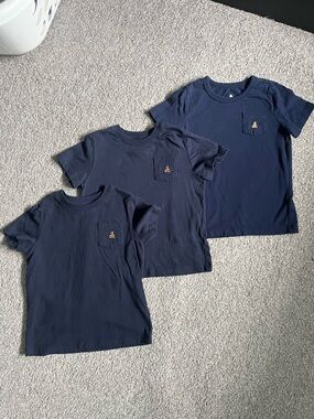 Gap Kids Navy Short-Sleeve Pocket Tee - Pack